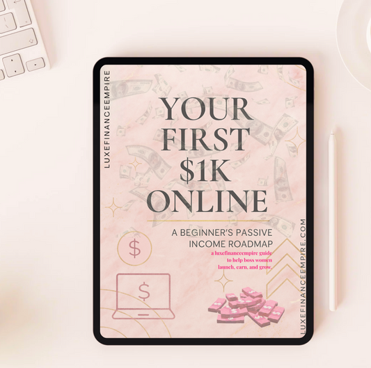 YOUR FIRST 1K ONLINE (FREEBIE)